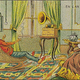 Illustration for article titled Visions of the year 2000 by 20th century French artist are half hilariously wrong, half weirdly prescient